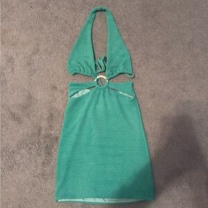 Lovers and Friends Green Mini Dress